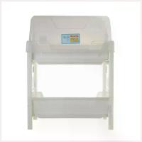 ราคา DitakaStore ความคงทน ชั้นคว่ำจานพลาสติก 2 ชั้นฝาครอบ SN 542/2 สีขาว DISH DRAINER STAND UNIT PLASTIC 2TIER WHITE (1730481777739598135)