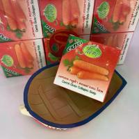ราคา ⚡ ⚡ Ready to Ship Carrot Gluta Collagen Soap, Clear Skin, Legendary Soap, Size 65 Grams, 1 Pack Contains 12 Bars. (1733576458199730149)
