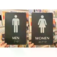 ราคา แผ่นป้ายสังกะสีวินเทจ Toilet Men , women คําแนะนําการขายที่ร้อนแรงในเดือนนี้ (1732686949993187106)