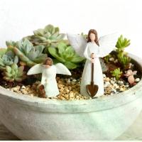 ราคา Gardening Gifts for Women - Garden Angel Statues 2 Set,Gift for Gardeners Woman, Garden Angel Gifts for Mom, Sisters, Friends, New Home Gift Ideas (1733682661676975404)