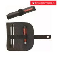 ราคา PB Swiss Tools ชุดไขควง เล็ก (แบน+แฉก) 4 ตัวชุด พร้อมซองหนัง รุ่น 510 (1733824556637062769)