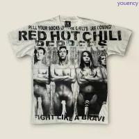 ราคา เสื้อวง Red Hot Chili Peppers (RHCP) ลายถุงเท้าในตำนาน (Bootleg) คลังสินค้า (1733172332369184333)