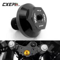 ราคา For Yamaha YZF YZF R3 MT-03 MT03 MT 03 2015-2023 Motorcycle Accessories CNC Engine triple clamp Oil Filler Cap Plug Bolt (1734091418871170416)
