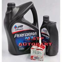 ราคา PTT Performa NGV 10W40 ขนาด5 ลิตร+กรองเครื่อง Oil Filter TOYOTA ลูกกระดาษ แท้เบิกศูนย์ รหัส.04152-YZZA6 (1733818609725244497)