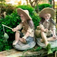 ราคา Fishing Catfish Doll, Resin Fishing Catfish Doll, Used for Decorating Homes, Gardens, Trays, Fish Ponds, Fountains and so On. Price Per Piece Is 200 Baht. (1734004512472925883)