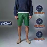 ราคา กางเกงขาสั้นผู้ชาย Jack Russel Klassik JS-217/GRN Slim Fit Green (1733620655701460842)
