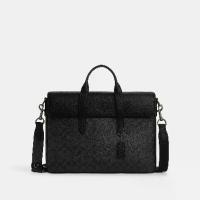 ราคา Coach CZ402 Sullivan Portfolio Brief In Signature Canvas (QBMI5) กระเป๋าใส่เอกสารผู้ชาย สี Qb/Charcoal/Black (1733633926731564745)