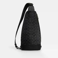 ราคา Coach CY801 Dominic Sling Pack In Signature Canvas (QBMI5) กระเป๋าคาดอกผู้ชาย สี Qb/Charcoal/Black (1733633900455495369)