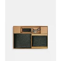 ราคา Coach CS433 Boxed 3-In-1 Wallet Gift Set (3 BLK) กระเป๋าสตางค์ผู้ชาย สี Black (1733334969477990089)