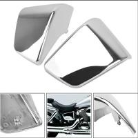ราคา Chrome Black Motorcycle Side Fairings Cover Guard For Honda Shadow ACE VT400 VT750 VT 400 750 1997-2003 (1733859745344357409)