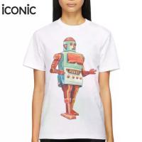ราคา iCONiC ORANGE ROBOT T-SHIRT #5430 เสื้อยืด พิมพ์ลาย หุ่นยนต์ สีส้ม (1730992781903300768)