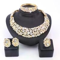 ราคา Women Party Bridal Rhinestone Butterfly Jewelry Sets for Wedding Party Dinner Dress Necklace Earring Bangle Ring Jewelry Sets part 2 orange cat bracelet bacary (1734000356748330841)