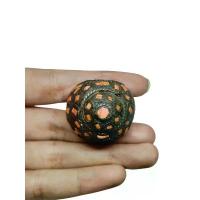 ราคา แหวนหินปะการัง แหวนทองเหลือง ขนาด 57 Rare Unique Orange Coral Ring Brass Size or 8US Jewelry Vintage Ethnic Art สินค้าขายดี (1733999412387153388)
