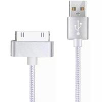 ราคา สาย USB สำหรับ iPhone หัว 30 พิน สายถักไนลอน รองรับชาร์จเร็วและส่งข้อมูลสำหรับ Apple iPhone 4 4s 3G 3GS 2G iPad 1/2/3 iPod Touch iPod Nano (1734053637579179404)