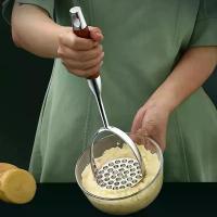 ราคา Potato Masher and Crusher, Hand Press, for Pureeing Mashed Potatoes, Orange Squeezer, Vegetable and Fruit Press Kitchenware Utensils (1734067205568627803)