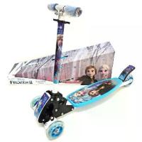 ราคา #ล้อไม่มีไฟ#Frozen II Scooter!!! สกู๊ตเตอร์ สกุตเตอร์ scooter frozen ภาค2โฟรเซ่น แบบ3ล้อ(2ล้อหน้า) ของแท้ 100% (1734055019848762439)