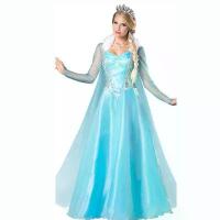 ราคา ชุดคอสเพลย์ฮาโลวีนสำหรับผู้ใหญ่ ชุดแฟนซี Frozen ชุดเจ้าหญิงเอลซ่าและอันนา (1733978210747909273)