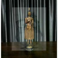 ราคา Certified productsพระพุทธรูป ปางรำพึง พระประจำวันศุกร์ งานลิขสิทธิ์ สีทองเหลืองโบราณ พระวันเกิด หน้าตัก 5“นิ้ว (1732788624857335784)
