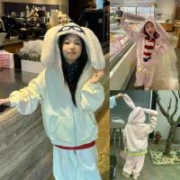 ราคา ♬PRETTY BABY ชุดเซ็ทเด็ก เสื้อแขนยาวมีฮู้ด หูกระต่าย+กางเกงขายาว ชุดกันหนาวเด็ก ด้านในบุขน(1937)ღ 【โปรโมชั่นสุดร้อน!】 (1734307543242081623)