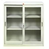 ราคา Lucky World เฟอร์นิเจอร์เหล็ก ตู้เอกสารเหล็ก ตู้เหล็ก ตู้บานเลื่อนกระจก รุ่น KSG-90 -TG สีเทาทราย (1732241531476543584)