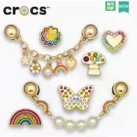 ราคา 【​5000+ คนซื้อแบรนด์นี้แล้ว】 ใหม่ Jibbitz/Jibbitz สําหรับ crocs/Jibbitz/jibbits/ Charm ปุ่มตกแต่งโลหะ DIY/ชุดสี (1732932248538613584)
