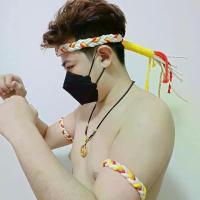 ราคา Muay Thai Monk Headband Arm Band Auspicious Ring Eight Precepts Thai Style Sanda Fighting Custom Sports (1733491212271912937)