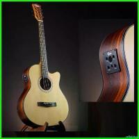 ราคา cellulshop ความคงทน Gusta OM3C / OM3CE II กีตาร์โปร่ง กีตาร์โปร่งไฟฟ้า ทรง OM ประกันศูนย์ 1 ปี Music Arms กีต้าร์ ราคา ถูก คองคอร์ด แอมป์ ปลั๊ก (1730675955283430374)