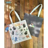 ราคา "Ancient Thai Cat" Canvas tote bag กระเป๋าผ้าแคนวาส ลายแมวไทย (1733773701618435652)