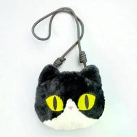 ราคา Crossbody Small Bag กระเป๋าหน้าแมวสะพายข้าง - แมวทักซิโด้ (Tuxedo Cat) (1734076449414219225)