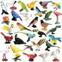 ราคา Colorful PVC Bird Figurines - Miniature Animal Dolls with Parrot, Toucan, Magpie & More - Ideal for Youngsters' Gifts, Garden Decor, and Home & Desk Ornaments, Bird Deco (1733889337254315942)