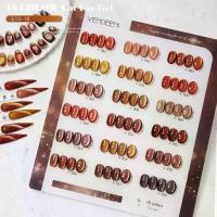 ราคา เซตสีเจลแคทอาย โทนน้ำตาล ยาทาเล็บเจล เซ็ท 18 สี แถมชาร์ตสำเร็จรูป VENDEENI - E14 - NT nail (1734222036108149838)