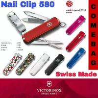 ราคา มีดพับVICTORINOXของแท้‼️ รุ่นNail Clip 580 ที่มีกรรไกรตัดเล็บในตัว functions พกพาสะดวก SWISS MADE (1733843567407564343)