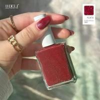 ราคา พร้อมส่งจากไทย สีทาเล็บ สีทาเล็บกึ่งเจล U-DELI U-676 Flash Light Vegan Nail Polish สีกึ่งเจลกลิตเตอร์แฟลช ไม่อบ กากเพชรแน่น น้ำยาทาเล็บ ทาเล็บ เล่นแสงสวย วิ้งระยิบระยับ พร้อมส่ง สีเล็บแฟลช สีแฟลชแดง (