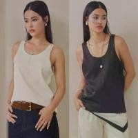 ราคา Luna satin tank เสื้อกล้ามผ้าซาติน (1734383465696102300)