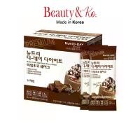 ราคา Nutri D-DAY Diet Shake ผลิตภัณฑ์ทดแทนมื้ออาหารแบบเขย่า โปรตีนถั่วเหลือง 50.3% รสชาติอร่อย (14 ซอง) (1732567003020887610)