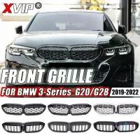 ราคา XVIP Front Bumper Kidney Grill Diamonds Style Grille For BMW 3-Series G20 G21 2019-2022 318i 320i 320d 330i 340i 340d M Sport (1733803052161402710)