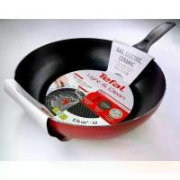 ราคา [COD] กระทะเทฟล่อน กระทะTefal กระทะเคลือบกันติด กระทะทรงลึก กระทะไม่ใช้น้ำมัน กระทะ non stick frying panเคลือบTitanium Non-Stick Tefal Light & Clean ขนาด 26 ซ.ม. ลึก 7 ซม. (1734234750374020641)