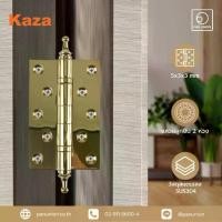 ราคา KAZA บานพับประตูสแตนเลส 5x3 หนา 3นิ้ว แหวนลูกปืน 2ห่วง บานพับประตู บานพับหน้าต่าง บานพับผีเสื้อ แพนยูเนี่ยน(Pan Union) (1734211748094444815)