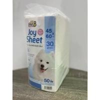 ราคา 【โปรโมชั่นสุดร้อน!】 ✫แผ่นรองฉี่ แบบหนา รุ่นคุ้มค่า แผ่นรองอนามัยสำหรับสัตว์เลี้ยง Pet8 Joy Sheet Size S,M 30x45cm 45x60 cm/50pcs. พร้อมส่ง⊿ (1734224666651887515)