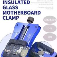 ราคา Mechanic G-Fix Jig with Heat-resistant Tempered Glass PCB Board Motherboard CPU IC Chip Planting Tin Universal Clamp (1733612716223923239)