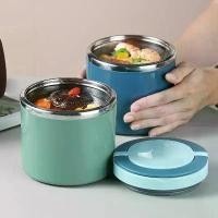 ราคา 630/1000ml Food Thermal Jar Insulated Soup Cup Thermos Containers (1733422699563026318)