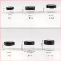 ราคา GUEENQrthdrthjjhgshangmao Multi-Size Plastic Jar Cost-Efficient Small Empty Sample Bottle White Transparent Makeup Container for Travel Travel Storage Makeup Skincare Personal Care คลังสินค้า (1734264