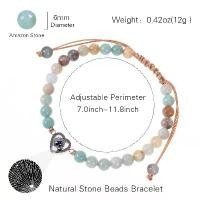 ราคา สร้อยข้อมือลูกปัดหินสีชมพูม้าลาย, สร้อยข้อมือทอ, หินฉายภาพรูปหัวใจ, สร้อยข้อมือสำหรับผู้หญิง jewelry mystery jar (1732092869586290619)