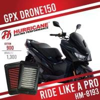 ราคา ♥HM-8193 Air Filter GPX DRONE 150 กรองอากาศรถแต่ง Hurricane แท้ 100%✻ (1733895245737002938)