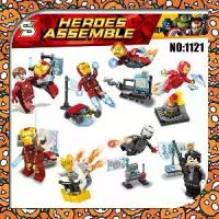 ราคา CHAMAA พร้อมส่ง บล็อกตัวต่อ 1121 ไอรอนแมน iron man bust ไอรอน แมน อเวนเจอร์ Avengers สำหรับเด็ก จีน เลโก้จีน (1734336340934624517)