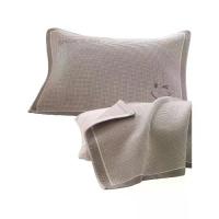 ราคา Pillow Towel, New Style, Pure Cotton Material, Full Cotton Pair Set, Summer Cool Gauze, Anti-Oil, Cushion, Unisex, Suitable for All Seasons, Universal Bedding Soft Textiles sarung bantal berzip (17337