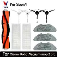 ราคา [COD] For Xiaomi Mi Robot Vacuum-Mop 2 Pro/Lite MJST1SHW MJSTL Hepa Filter Mop Cloth Main Side Brush Mijia Vacuum Cleaner Accessories (1733350088918599014)