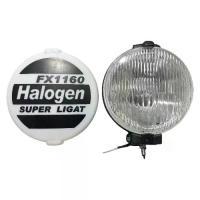 ราคา 6 Inch FX1160 Halogen Spotlight 12V 55W Truck Sport Round Light Work Light Fog Lamp Headlight Glass Lens Metal Housing Off road (1733811988560119630)