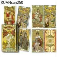 ราคา ไพ่ทาโรต์ชุด Golden art nouveau Tarot ไพ่ยิปซี ไพ่ดูดวง ไพ่ออราเคิล ไพ่ทาโร่ ไพ่ทาโรต์ ของแท้ (1734163701373961875)