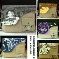 ราคา กระเป๋าสะพายข้าง Attack on Titan Sword Art Online One Piece กระเป๋าผ้าใบสะพายข้างเดียว กระเป๋าเป้สะพายหลังอนิเมะนินจา Black Butler (1734149076855916015)